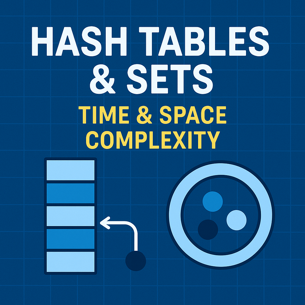 Hash Tables & Sets – Time & Space Complexity